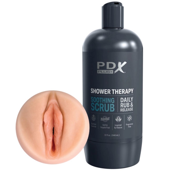 Скрытый мастурбатор Shower Therapy Soothing Scrub