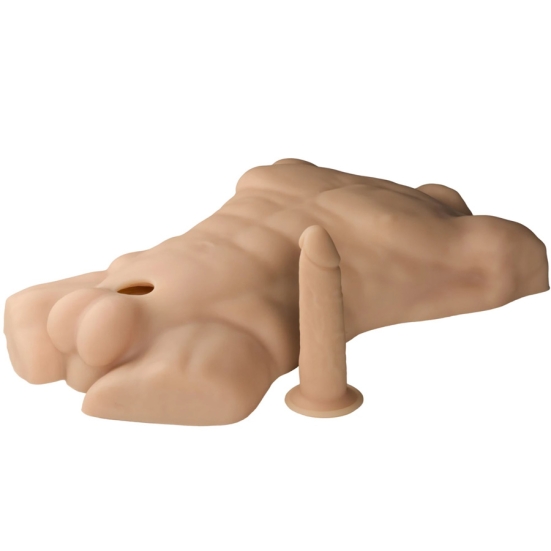 Фаллос с торсом SILEXD Apollo L 7&quot;