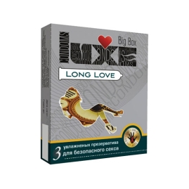 Презервативы пролонгирующие LUXE Long Love