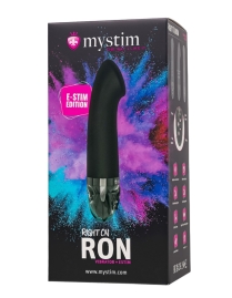 Вибратор с электростимуляцией Mystim Right on Ron